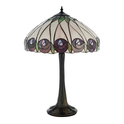 Endon 64177 - Tischleuchte HUTCHINSON 1xE27/60W/230V d 40 cm