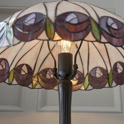 Endon 64177 - Tischleuchte HUTCHINSON 1xE27/60W/230V d 40 cm