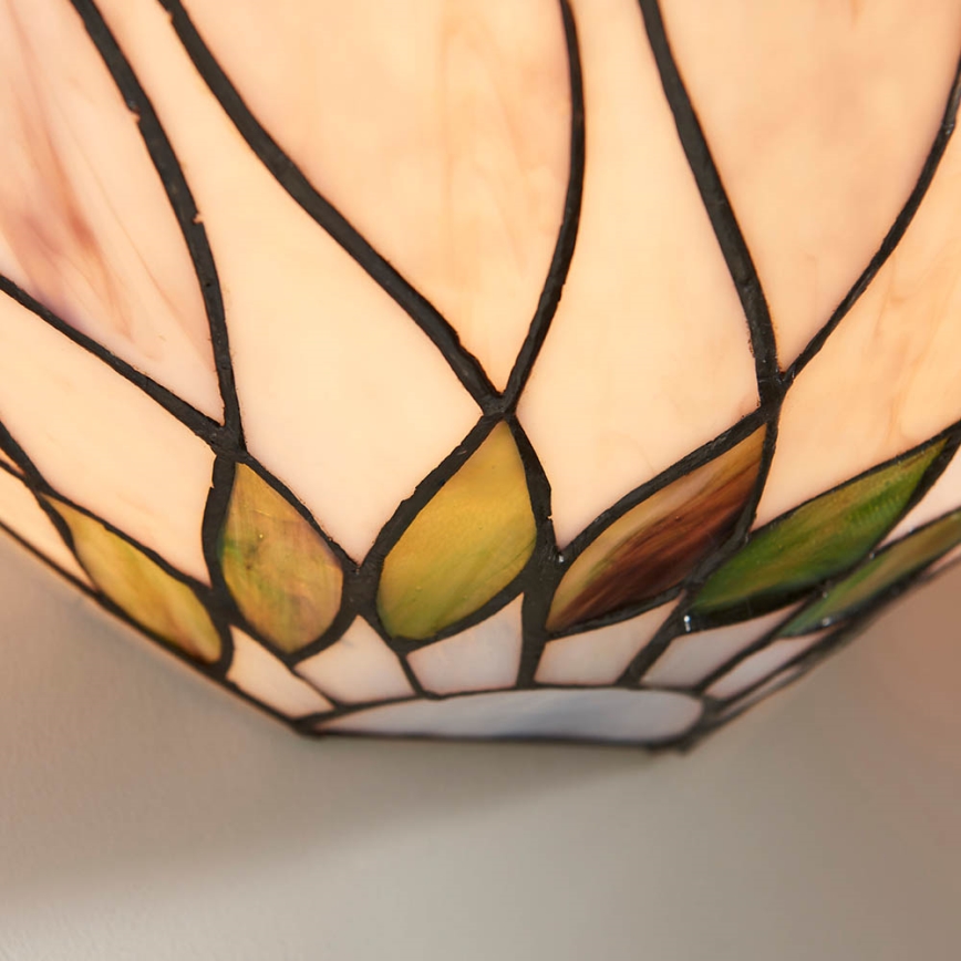 Endon 64178 - Wandleuchte Tiffany HUTCHINSON 1xE14/40W/230V