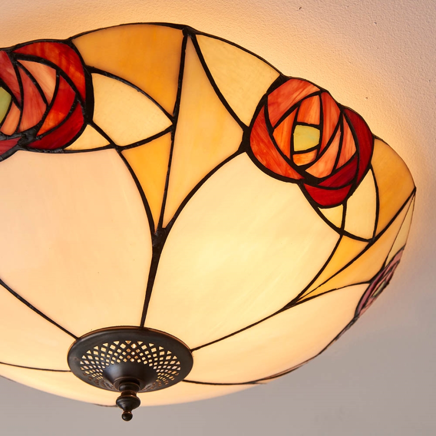 Endon 64182 - Deckenleuchte INGRAM 2xE27/60W/230V d 45 cm