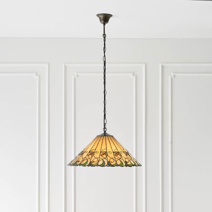 Endon 64194 - Hängeleuchte an Kette JAMELIA 3xE27/60W/230V d 50 cm