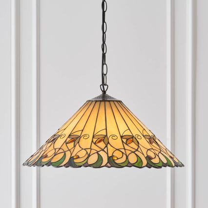Endon 64194 - Hängeleuchte an Kette JAMELIA 3xE27/60W/230V d 50 cm