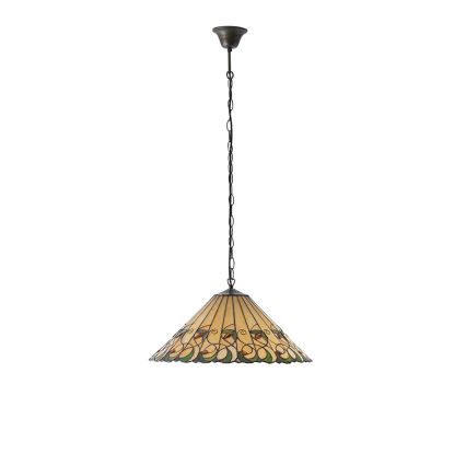 Endon 64194 - Hängeleuchte an Kette JAMELIA 3xE27/60W/230V d 50 cm