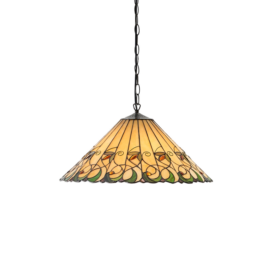 Endon 64194 - Hängeleuchte an Kette JAMELIA 3xE27/60W/230V d 50 cm