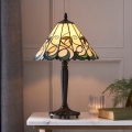 Endon 64195 - Tischlampe Tiffany JAMELIA 1xE27/60W/230V Ø 31 cm
