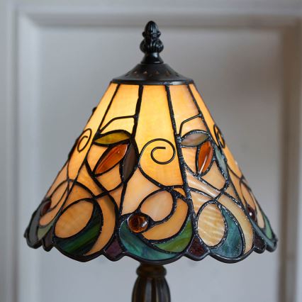 Endon 64196 - Tischleuchte JAMELIA 1xE14/40W/230V d 20 cm