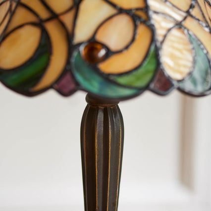 Endon 64196 - Tischleuchte JAMELIA 1xE14/40W/230V d 20 cm