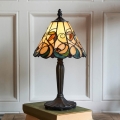 Endon 64196 - Tischleuchte Tiffany JAMELIA 1xE14/40W/230V, Ø 20 cm