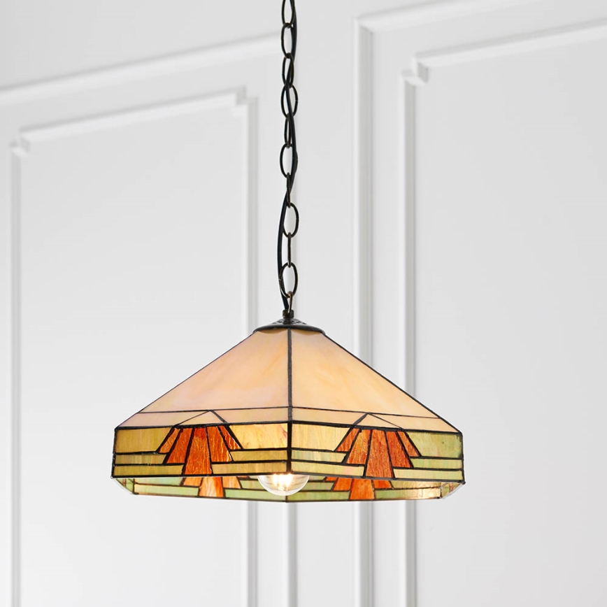 Endon 64285 - Hängeleuchte an Kette NEVADA 1xE27/60W/230V d 35 cm