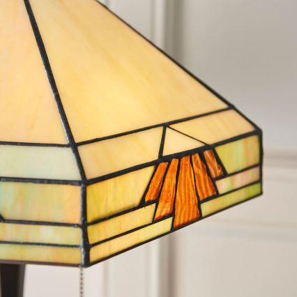 Endon 64286 - Tischleuchte NEVADA 2xE27/60W/230V d 40 cm