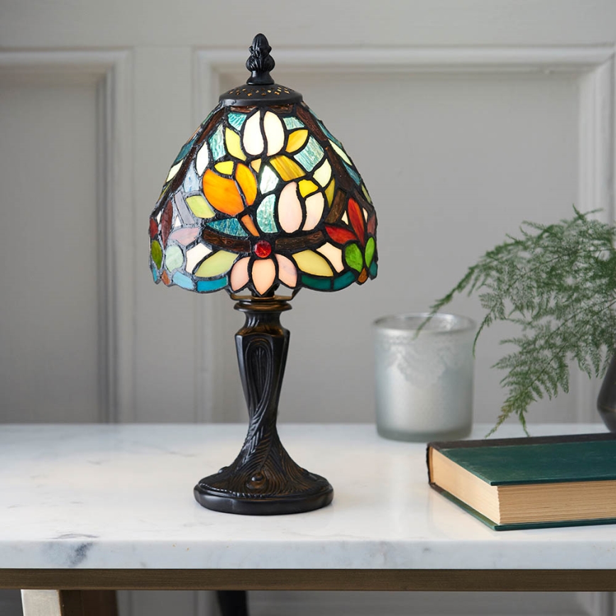 Endon 64331 - Tischleuchte SYLVETTE 1xE14/40W/230V d 15 cm