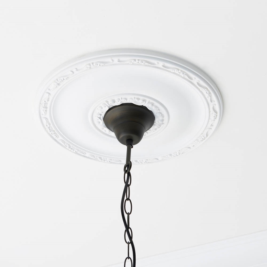 Endon 64385 - Hängeleuchte an Kette Tiffany WILLOW 1xE27/60W/230V Ø 35 cm