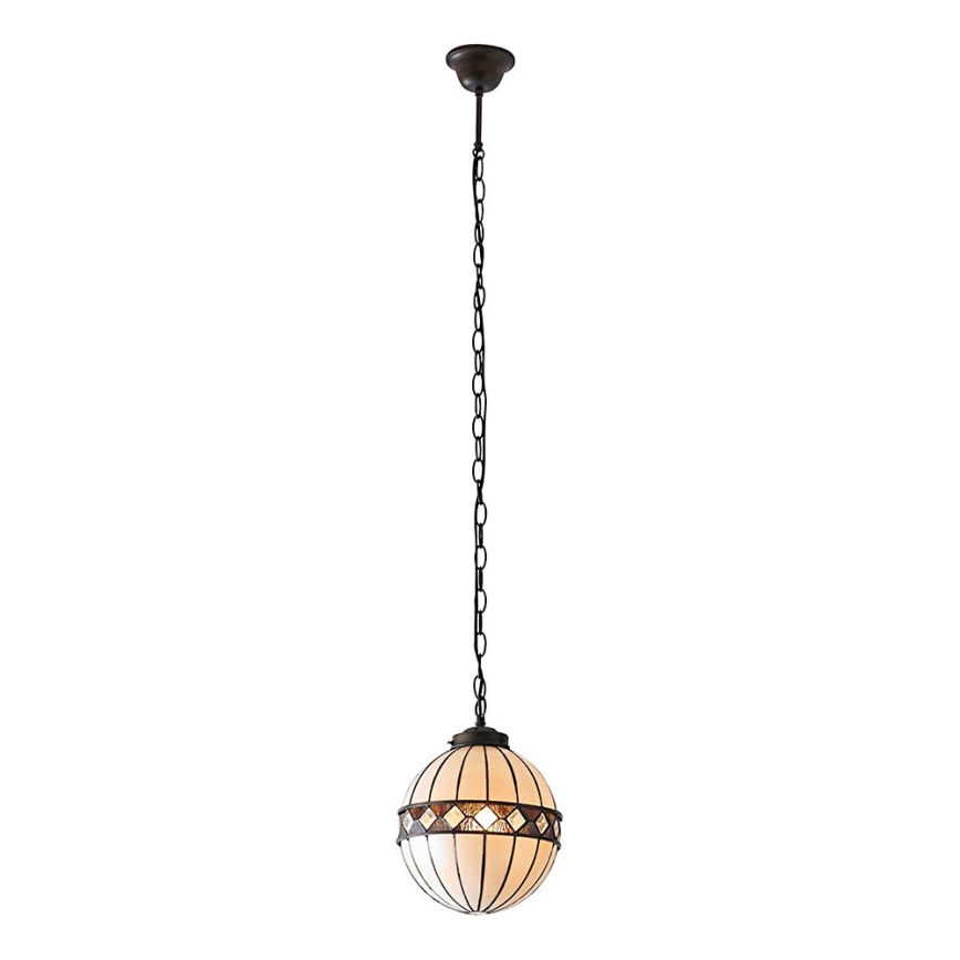 Endon 67044 - Hängeleuchte an Kette FARGO 1xE14/40W/230V d 25,5 cm