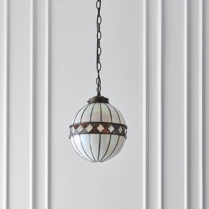 Endon 67044 - Hängeleuchte an Kette FARGO 1xE14/40W/230V d 25,5 cm