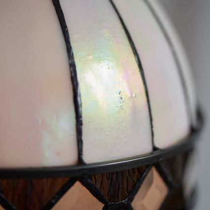 Endon 67045 - Kronleuchter an Kette Tiffany FARGO 1xE27/60W/230V Ø 40 cm