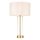 Endon 68802 - Dimmbare Tischlampe mit Touch-Bedienung LESSINA 1xE27/10W/230V gold/weiß