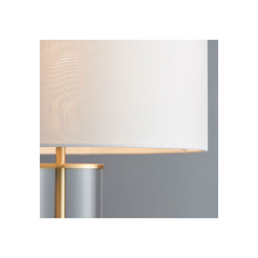 Endon 68802 - Dimmbare Tischlampe mit Touch-Bedienung LESSINA 1xE27/10W/230V gold/weiß