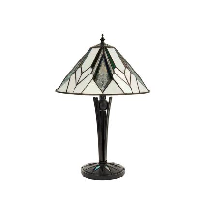 Endon 70365 - Tiffany-Tischleuchte ASTORIA 1x E14/40W/230V, Ø 30 cm