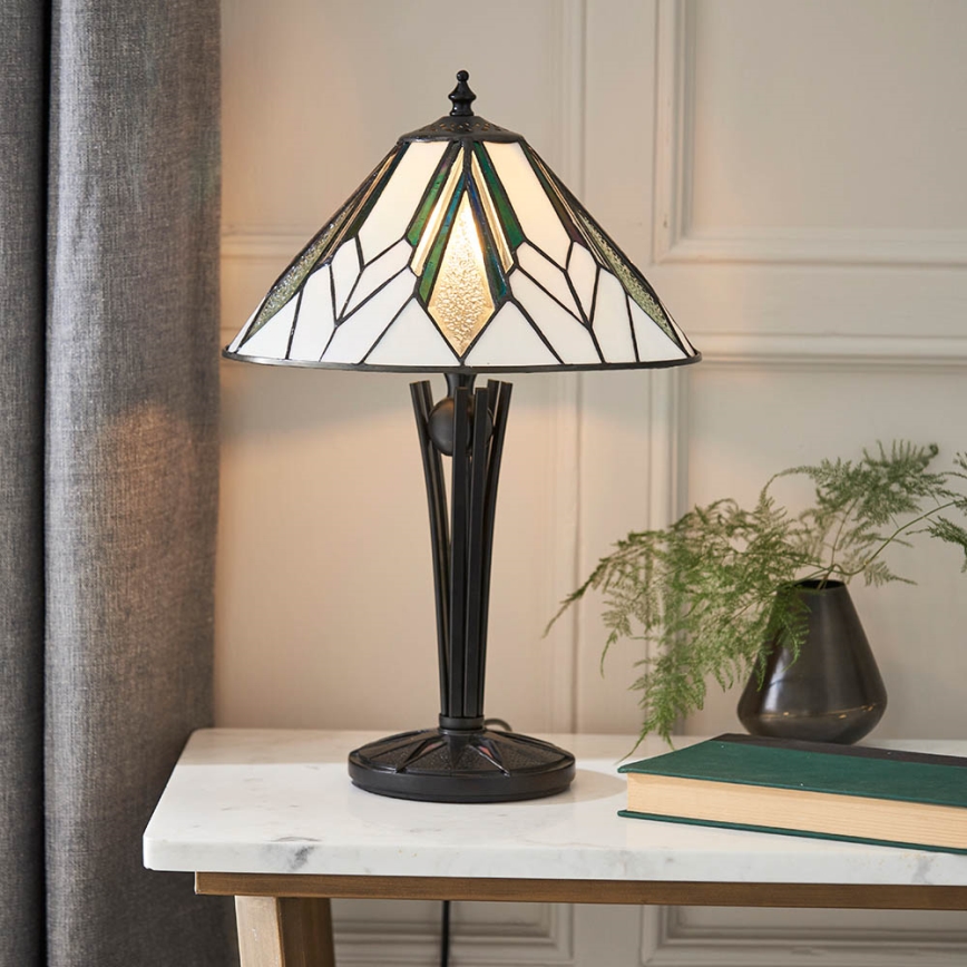 Endon 70365 - Tischleuchte ASTORIA 1xE14/40W/230V d 30 cm