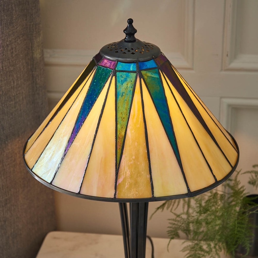 Endon 70367 - Tischleuchte DARK STAR 1xE14/40W/230V d 30 cm