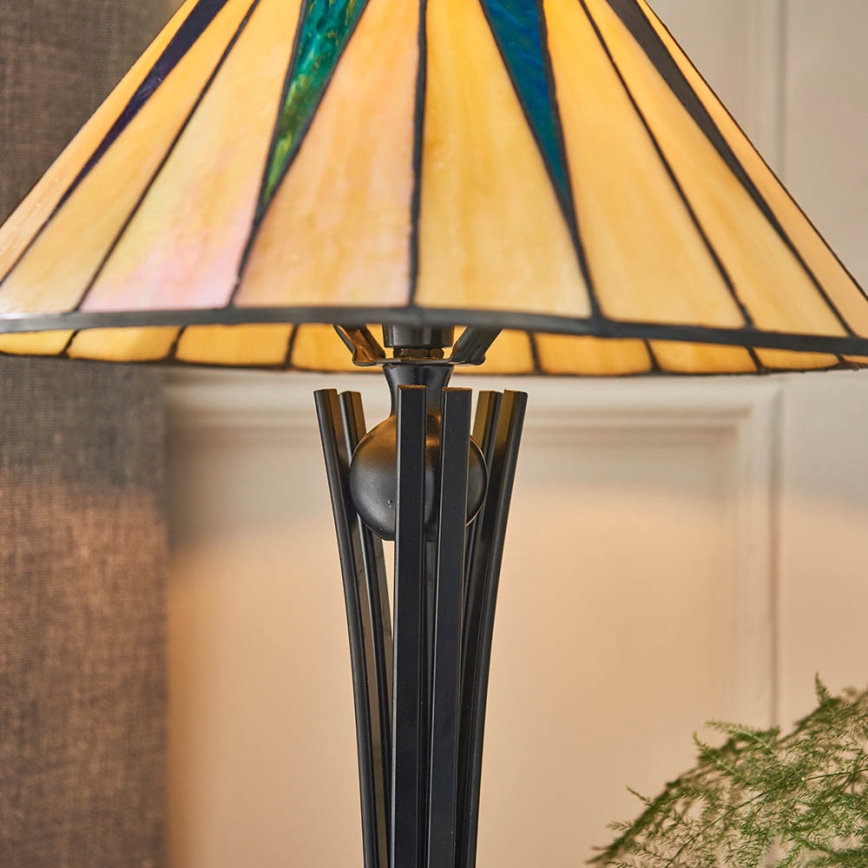 Endon 70367 - Tischleuchte DARK STAR 1xE14/40W/230V d 30 cm