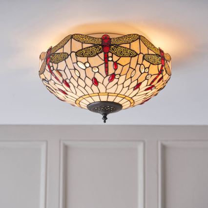Endon 70723 - Deckenleuchte LIBELLE 2xE27/60W/230V d 41 cm