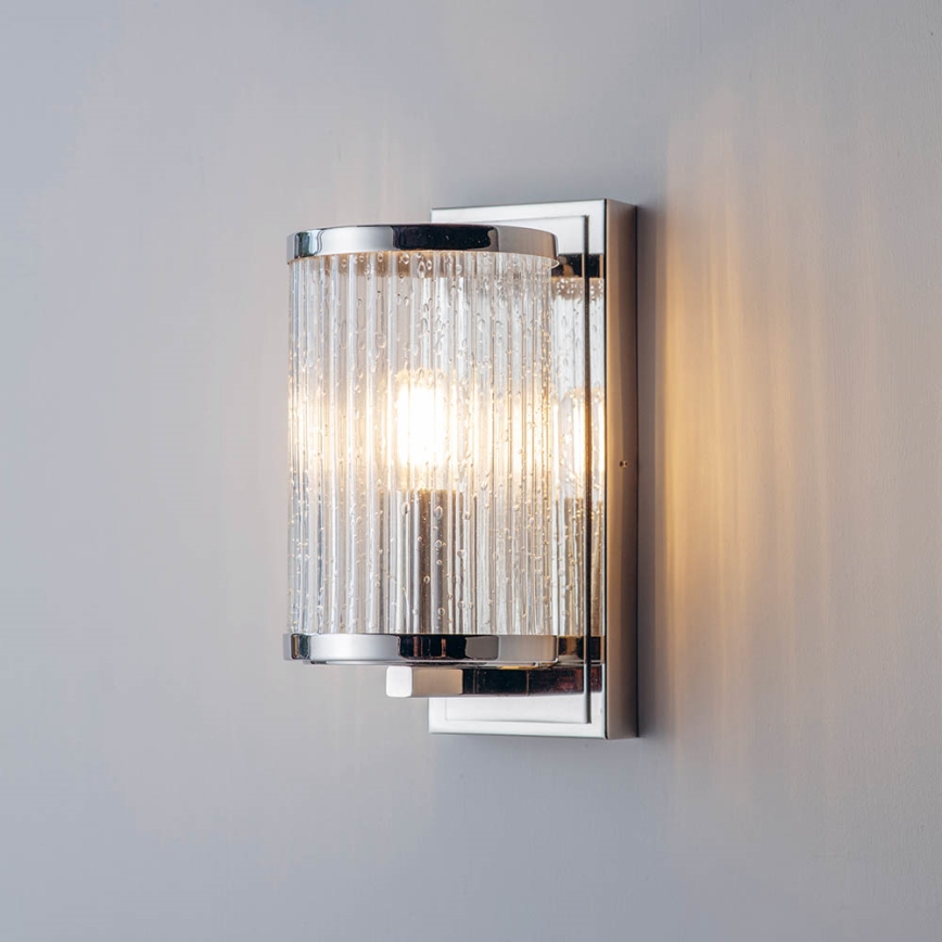 Endon 76259 - Wandleuchte EASTON 1xE14/6W/230V glänzendes Chrom