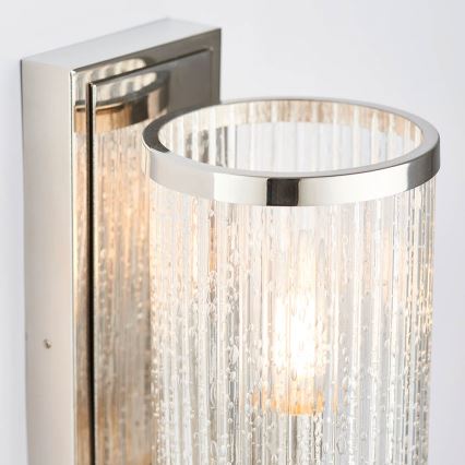 Endon 76259 - Wandleuchte EASTON 1xE14/6W/230V glänzendes Chrom