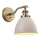 Endon 76330 - Wandstrahler FRANKLIN 1xE14/40W/230V Messing/taupe