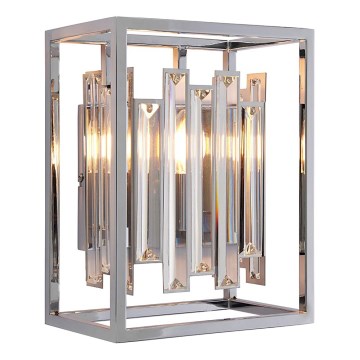 Endon 81932 - Wandleuchte ACADIA 1xE14/40W/230V glänzender Chrom