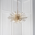 Endon 81935 - Kronleuchter an Kette, 8xE14/40W/230V, goldfarben