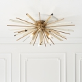 Endon 81937 - Deckenleuchte 4xE14/40W/230V, Ø 80 cm, goldfarben