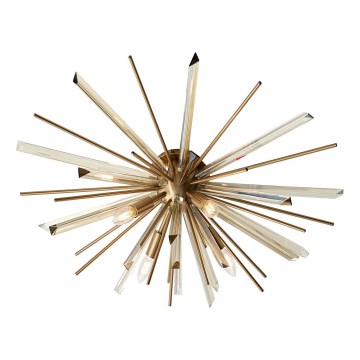 Endon 81937 - Deckenleuchte 4xE14/40W/230V, Ø 80 cm, goldfarben