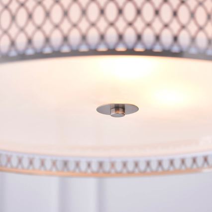 Endon 81969 - Hängeleuchte an Kette CORDERO 3xE27/10W/230V matt Chrom