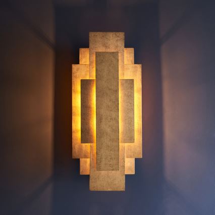 Endon 90452 - Wandleuchte ALZARE 2xG9/3W/230V golden