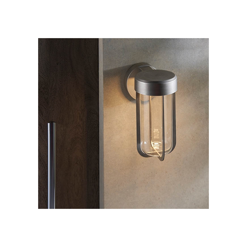 Endon 92782 - LED-Bad-Wandleuchte, 8W/230V, IP44, 2700K, matt-chrom