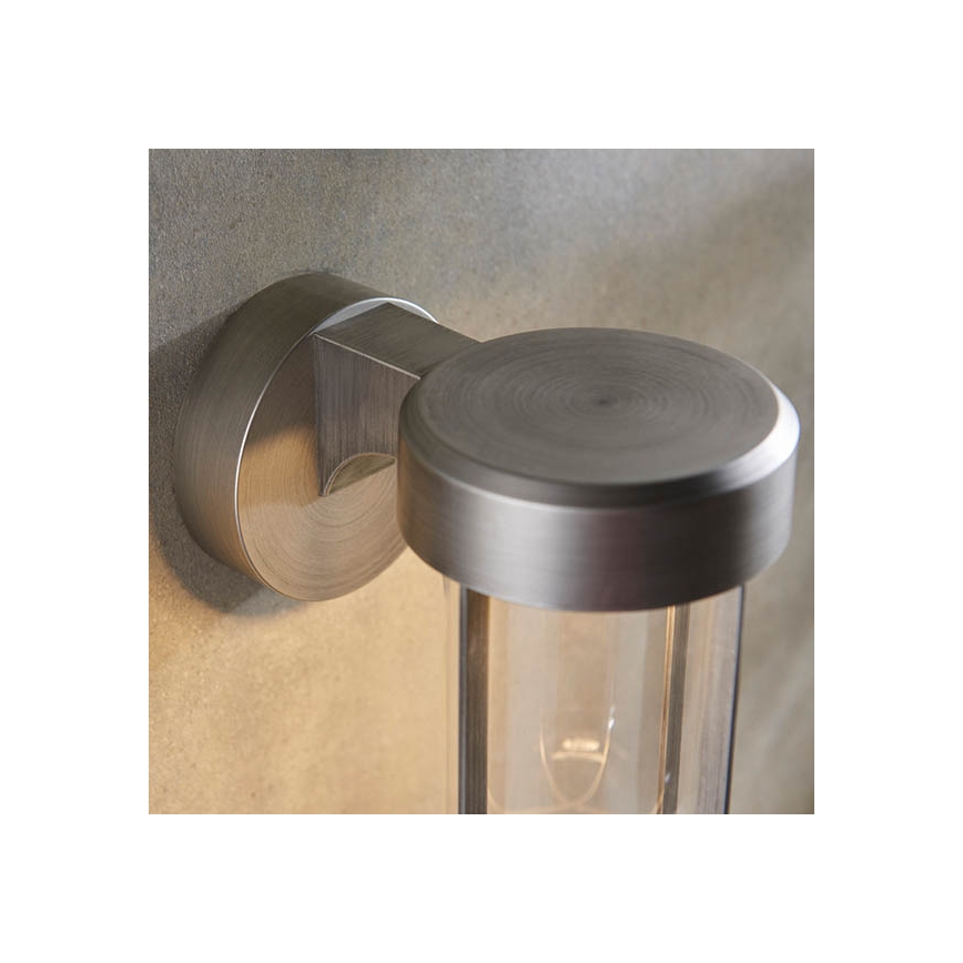 Endon 92782 - LED-Bad-Wandleuchte, 8W/230V, IP44, 2700K, matt-chrom