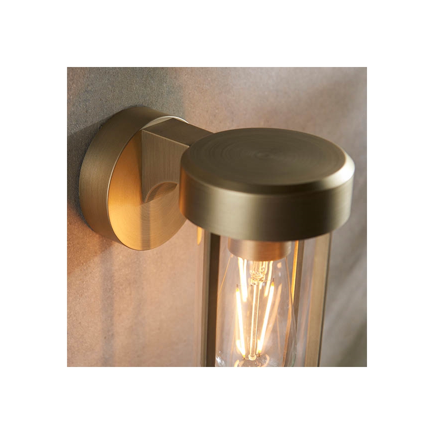 Endon 92855 - Badezimmer-Wandleuchte 1xE27/6W/230V IP44 Messing