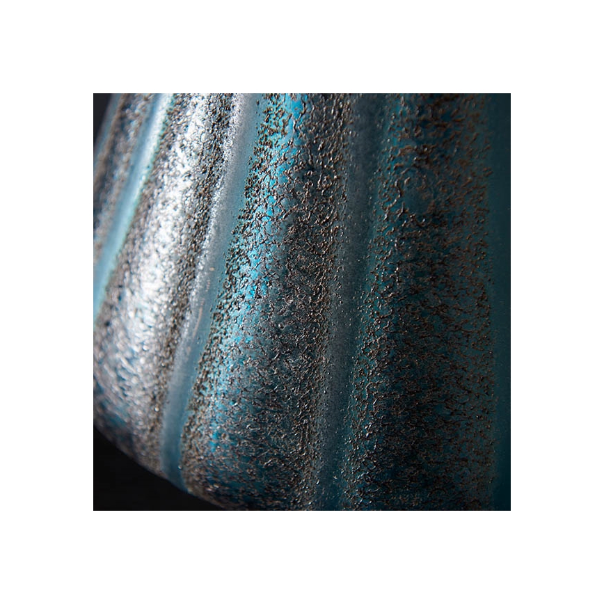 Endon 93059 - Tischlampe ALYSSIA 1xE27/10W/230V gold/blau