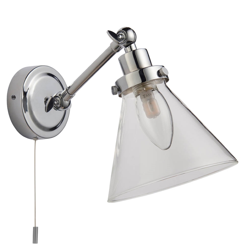 Endon 93853 - Wandstrahler für das Badezimmer FARADAY 1xG9/3W/230V IP44 glänzendes Chrom