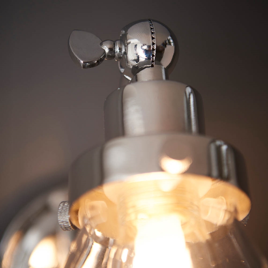 Endon 93853 - Wandstrahler für das Badezimmer FARADAY 1xG9/3W/230V IP44 glänzendes Chrom