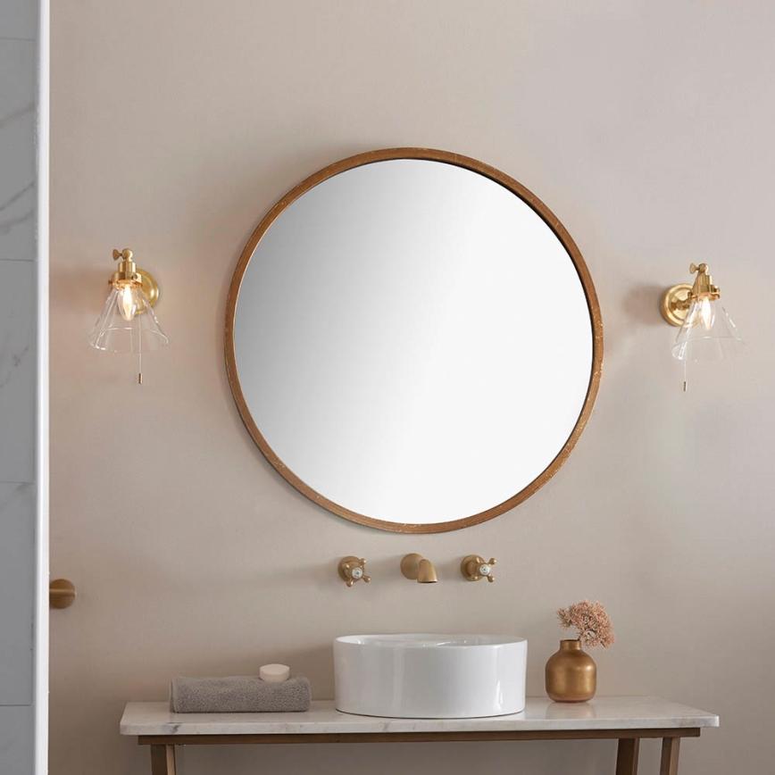 Endon 93854 - Wandstrahler für das Badezimmer FARADAY 1xG9/3W/230V IP44 golden