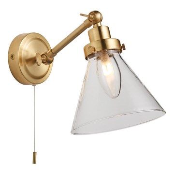 Endon 93854 - Wandstrahler für das Badezimmer FARADAY 1xG9/3W/230V IP44 golden