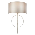 Endon 95214 - Wandleuchte 1xE27/10W/230V grau