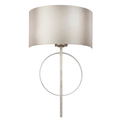 Endon 95214 - Wandleuchte 1xE27/10W/230V grau