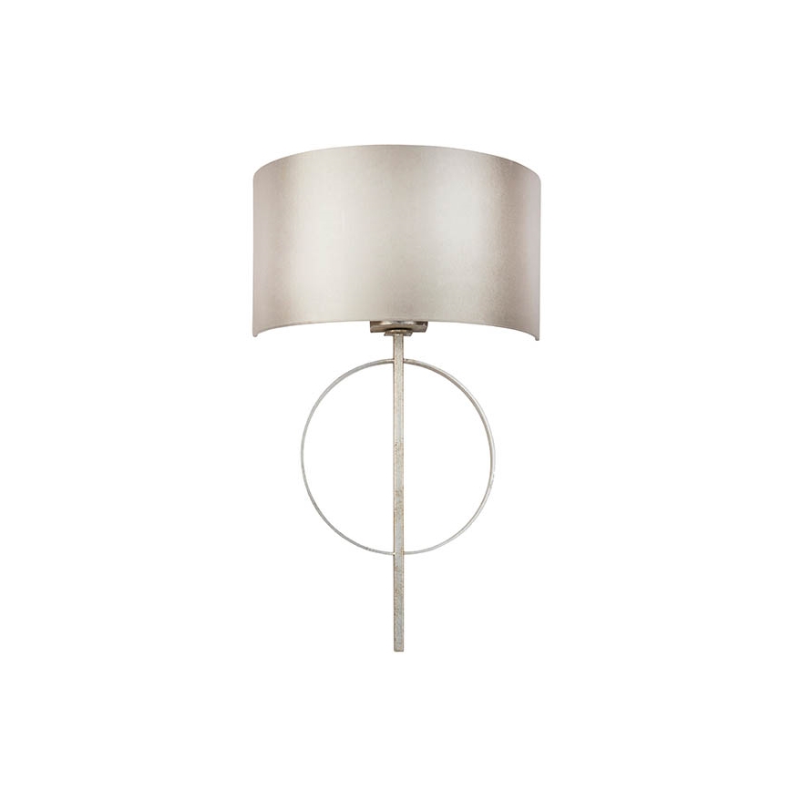 Endon 95214 - Wandleuchte 1xE27/10W/230V grau