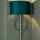 Endon 95222 - Wandleuchte 1xE27/10W/230V blau/grau