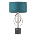 Endon 95225 - Tischlampe 1xE27/10W/230V blau/grau/schwarz