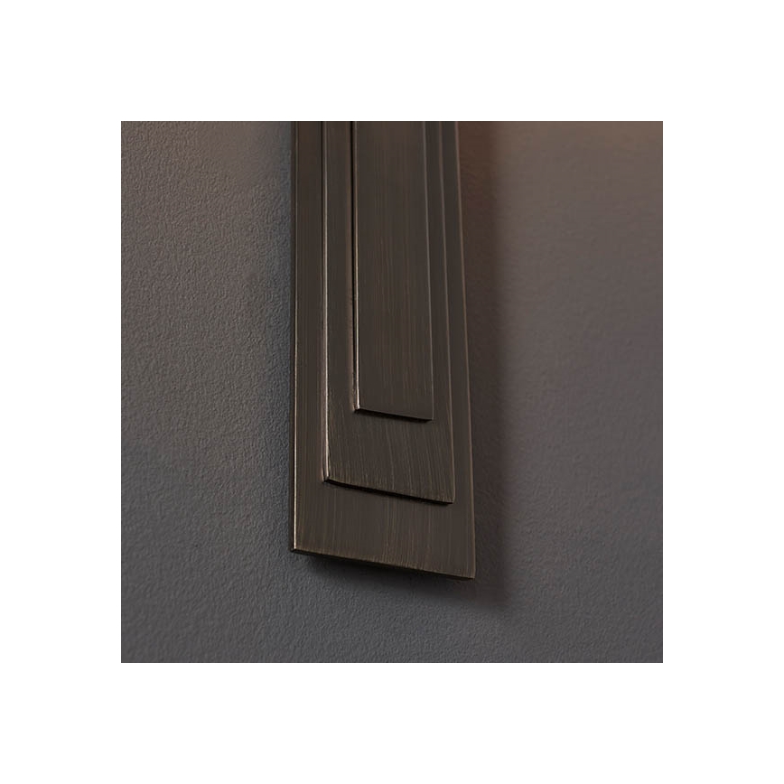 Endon 95271 - Wandleuchte CARLTON 1xE27/10W/230V bronzen