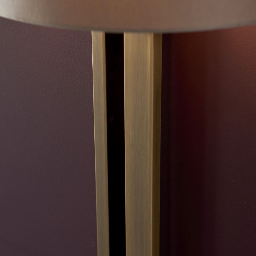 Endon 95452 - Wandleuchte 1xE27/10W/230V beige/gold